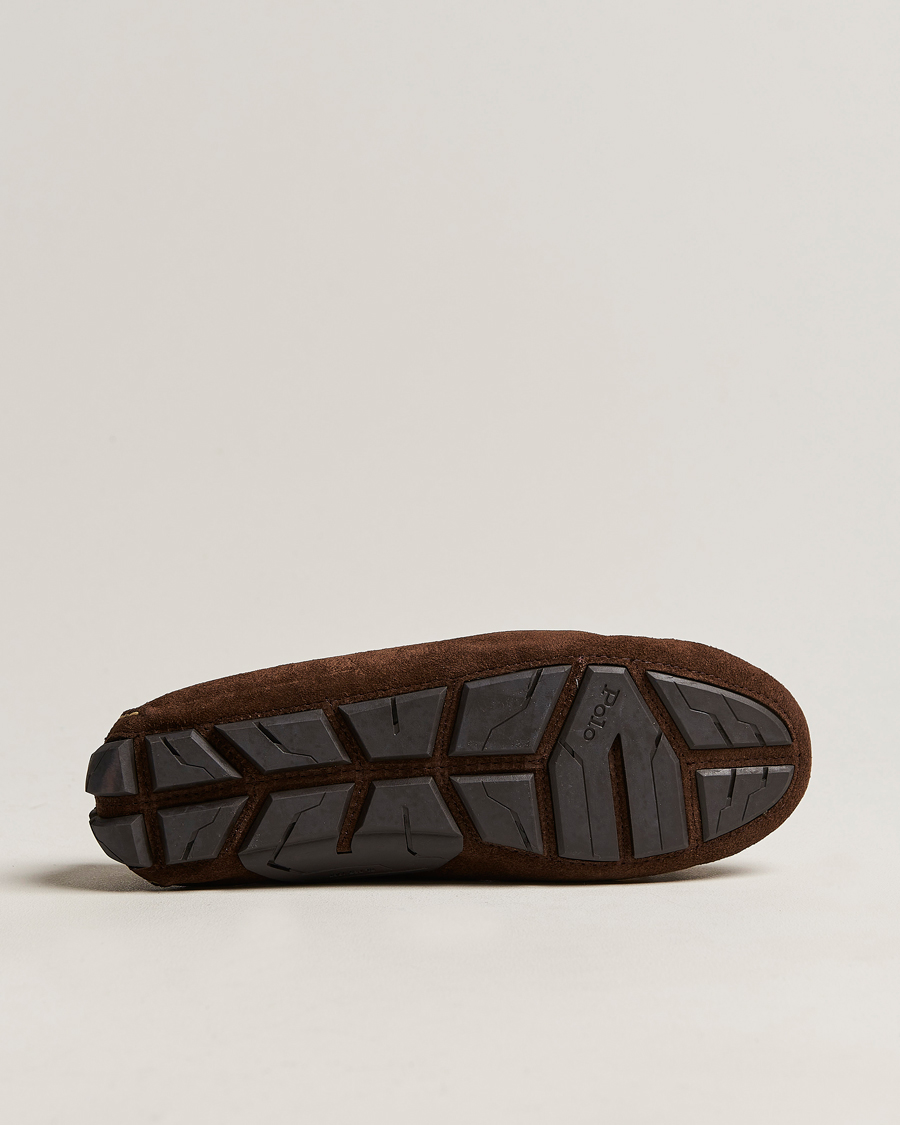Herre | Bilsko | Polo Ralph Lauren | Anders Suede Driving Shoe Chocolate Brown