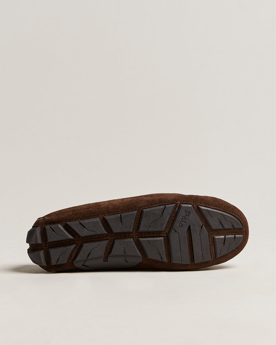 Herre | Polo Ralph Lauren Anders Suede Driving Shoe Chocolate Brown | Polo Ralph Lauren | Anders Suede Driving Shoe Chocolate Brown