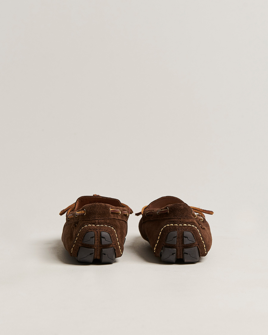 Herre | Polo Ralph Lauren Anders Suede Driving Shoe Chocolate Brown | Polo Ralph Lauren | Anders Suede Driving Shoe Chocolate Brown