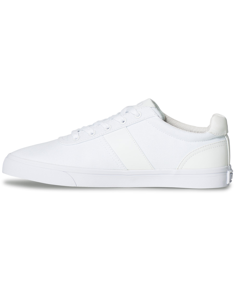 Herre | Polo Ralph Lauren Hanford Canvas Sneaker Pure White | Polo Ralph Lauren | Hanford Canvas Sneaker Pure White
