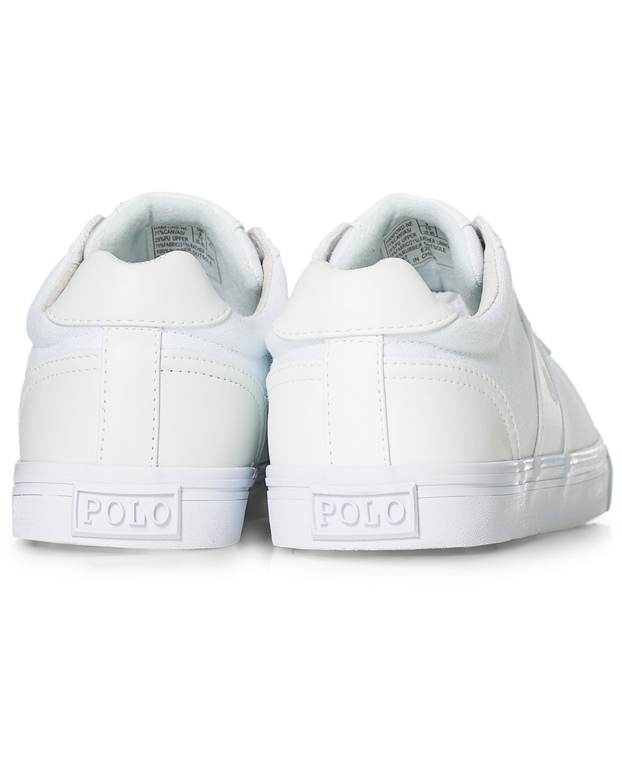 Herre | Polo Ralph Lauren Hanford Canvas Sneaker Pure White | Polo Ralph Lauren | Hanford Canvas Sneaker Pure White