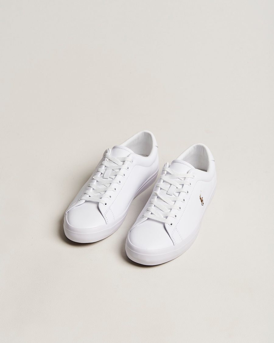 Herre | Sneakers med lavt skaft | Polo Ralph Lauren | Longwood Leather Sneaker White
