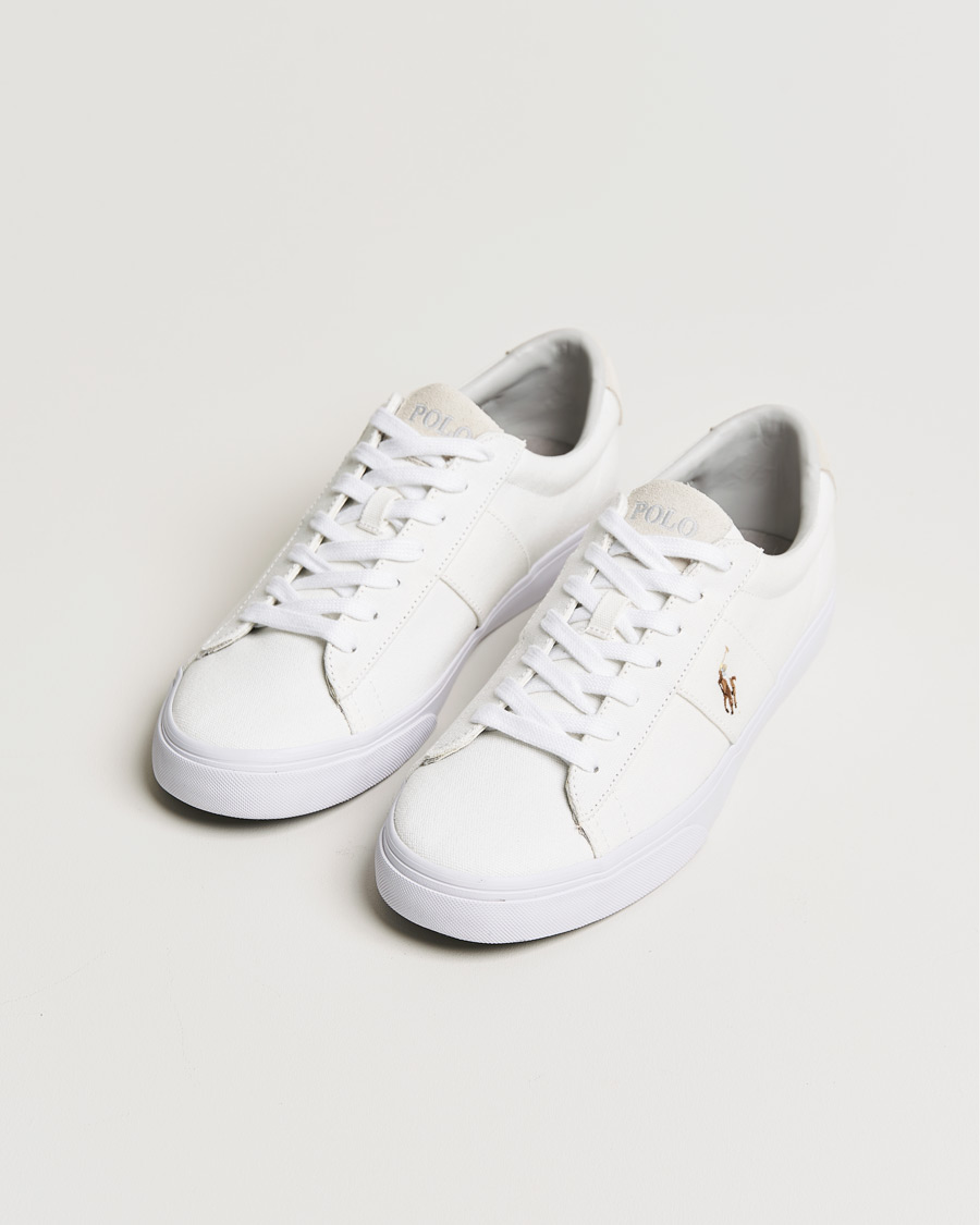 Herre | Sneakers | Polo Ralph Lauren | Sayer Canvas Sneakers White