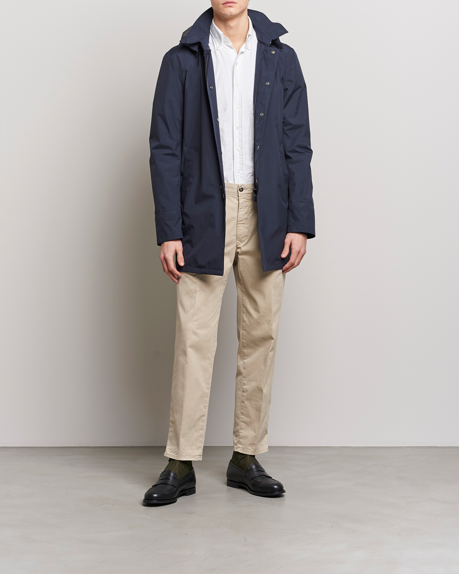 Herre | Jakker | Herno | Laminar Waterproof Coat Navy