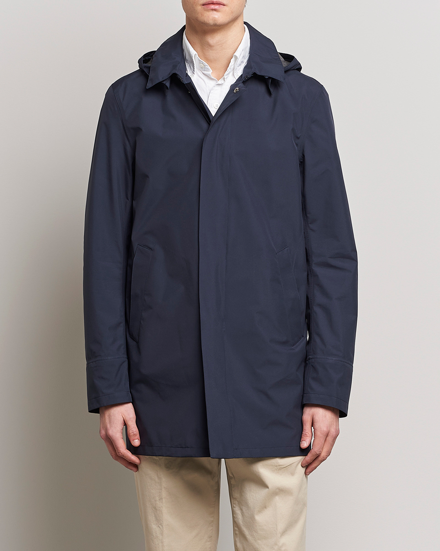 Herre | Jakker | Herno | Laminar Waterproof Coat Navy