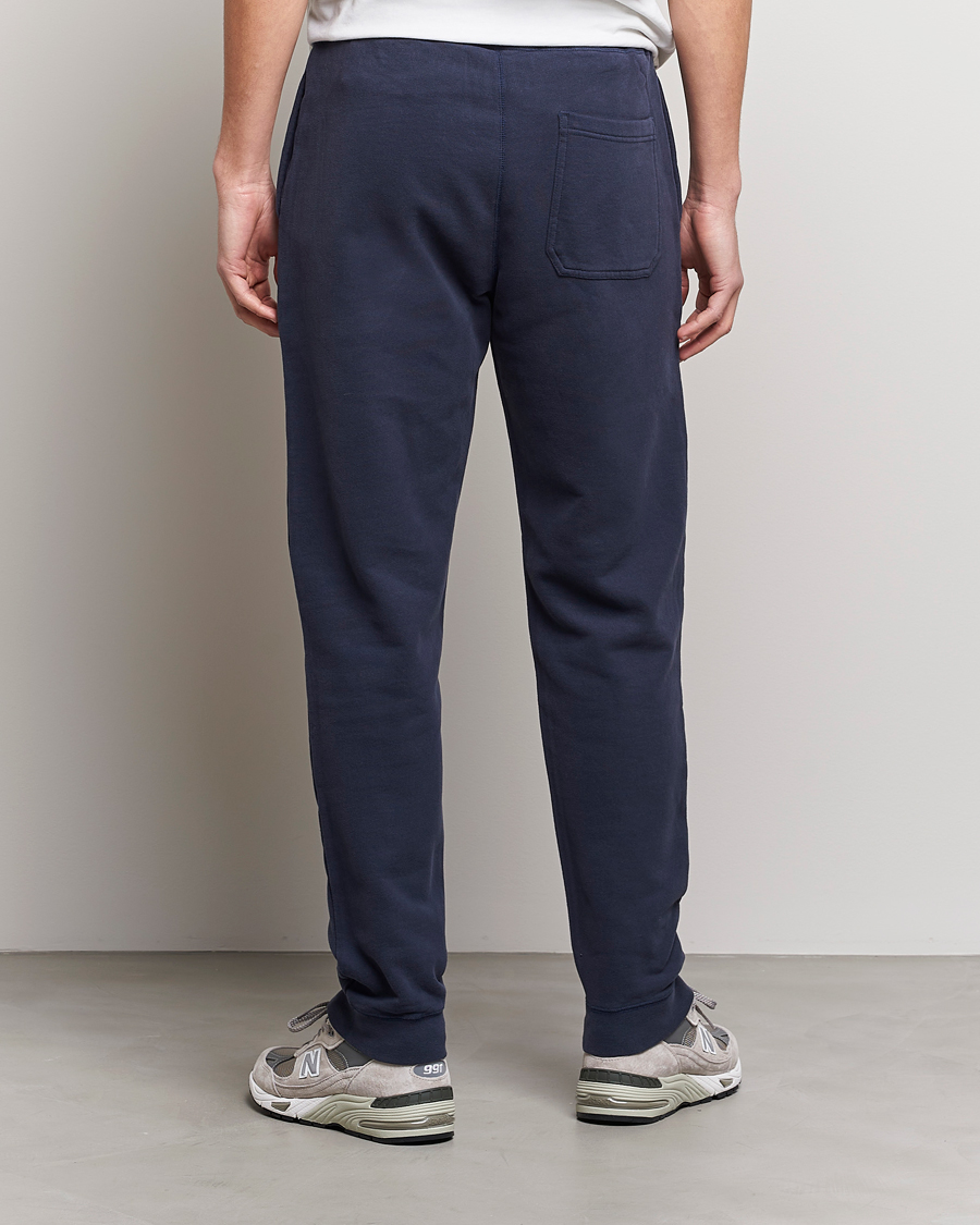 Herre | Bukser | Sunspel | Cotton Loopback Track Pants Navy