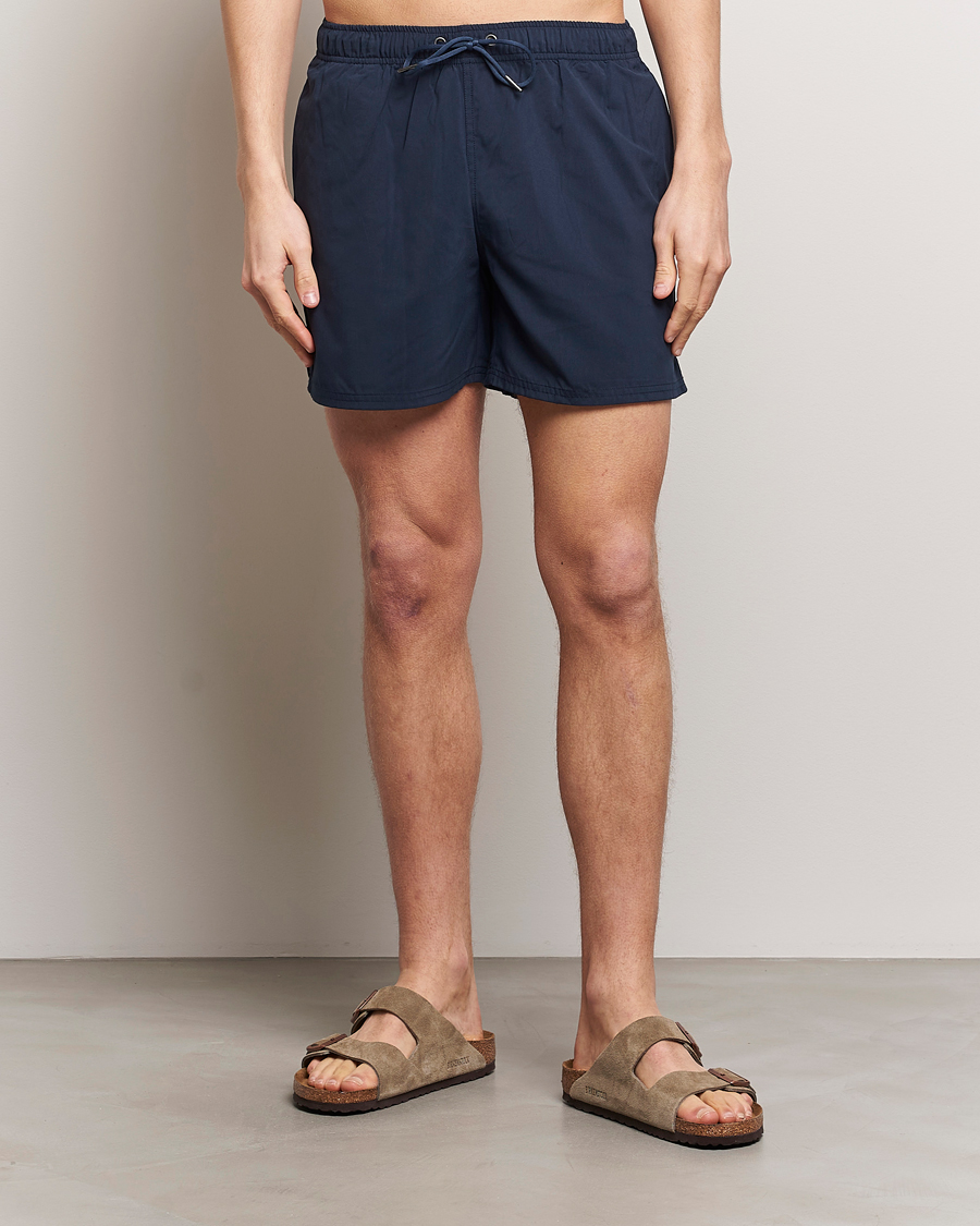 Herr | Badbyxor | Bread & Boxers | Swimshorts Navy Blue