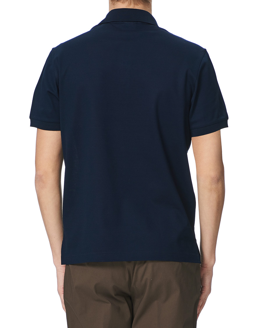 Herre | Pikéer | Brioni | Contrast Placket Polo Piquet Navy
