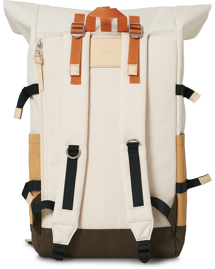 Herre | Sandqvist Bernt Cordura Eco Made Roll Top Backpack Multi | Sandqvist | Bernt Cordura Eco Made Roll Top Backpack Multi