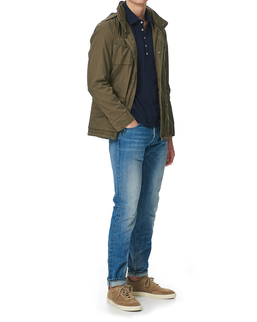 Herre | Jeans | C.O.F. Studio | M7 Tapered 13oz Kuroki Selvedge Jeans Vintage Wash