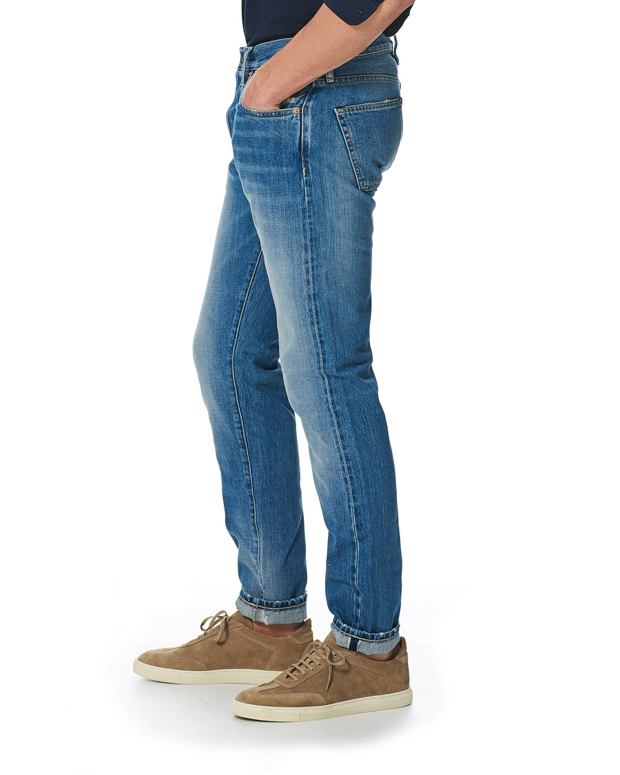 Herre | Jeans | C.O.F. Studio | M7 Tapered 13oz Kuroki Selvedge Jeans Vintage Wash