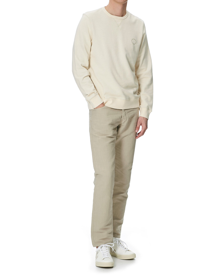 Herre | Bukser | C.O.F. Studio | M5 Straight Panama Trousers Kitt