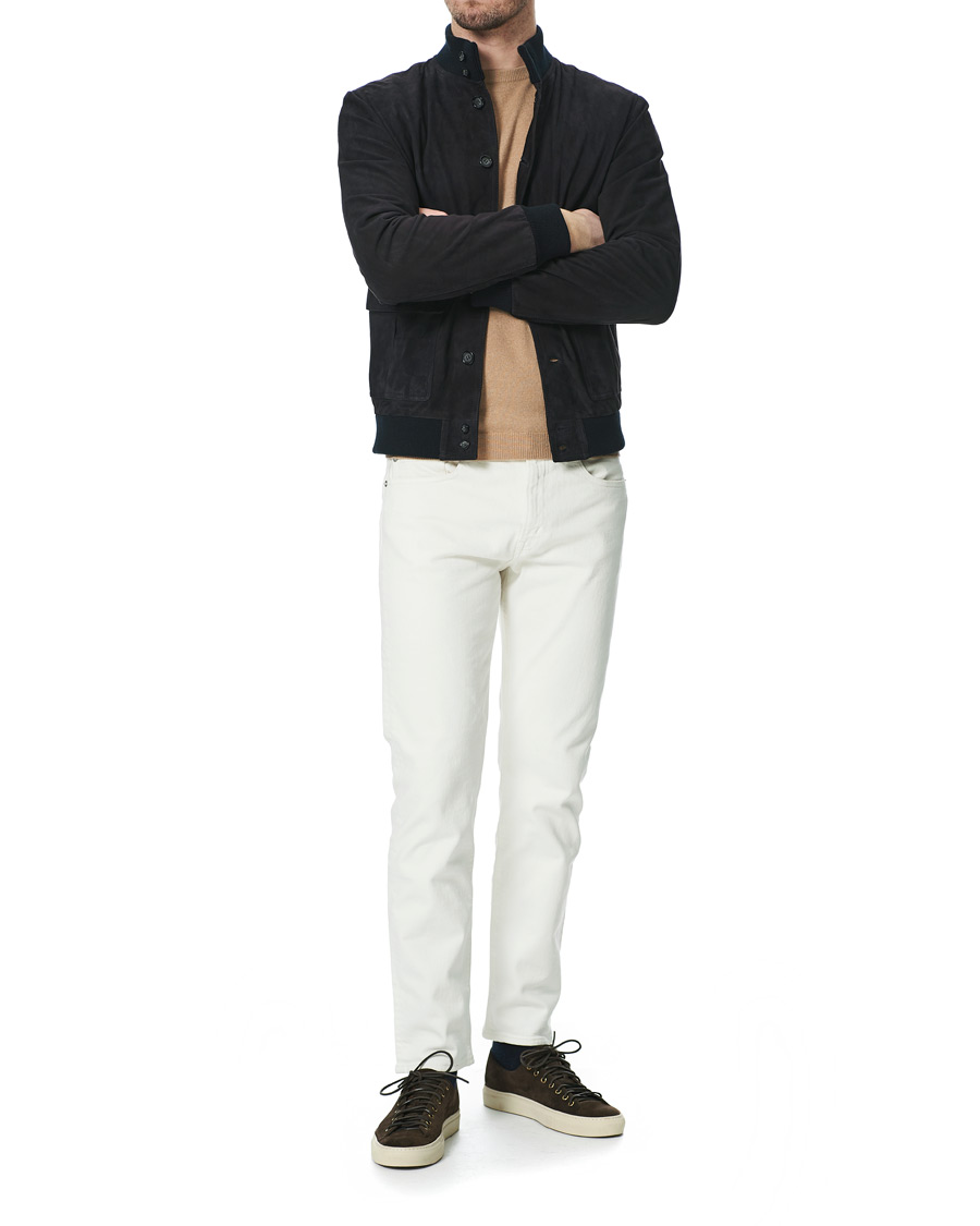 Herre | Jakker | Valstar | Valstarino Suede Jacket Navy
