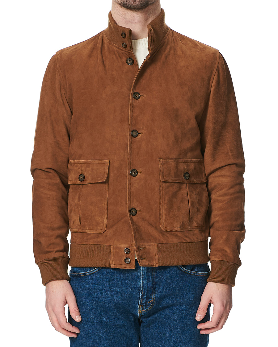Herre | Jakker | Valstar | Valstarino Suede Jacket Sandal