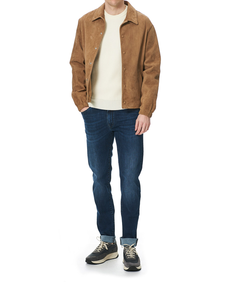 Herre | Jakker | Valstar | Soft Suede Shirt Jacket Beige