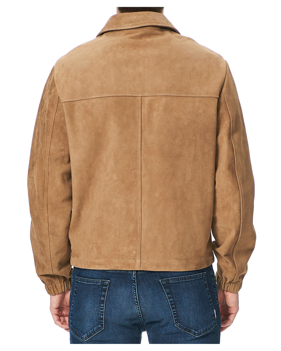 Herre | Jakker | Valstar | Soft Suede Shirt Jacket Beige