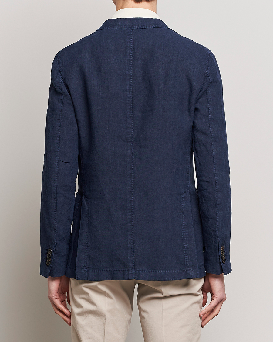 Herre | Dressjakker | Boglioli | K Jacket Linen Blazer Navy