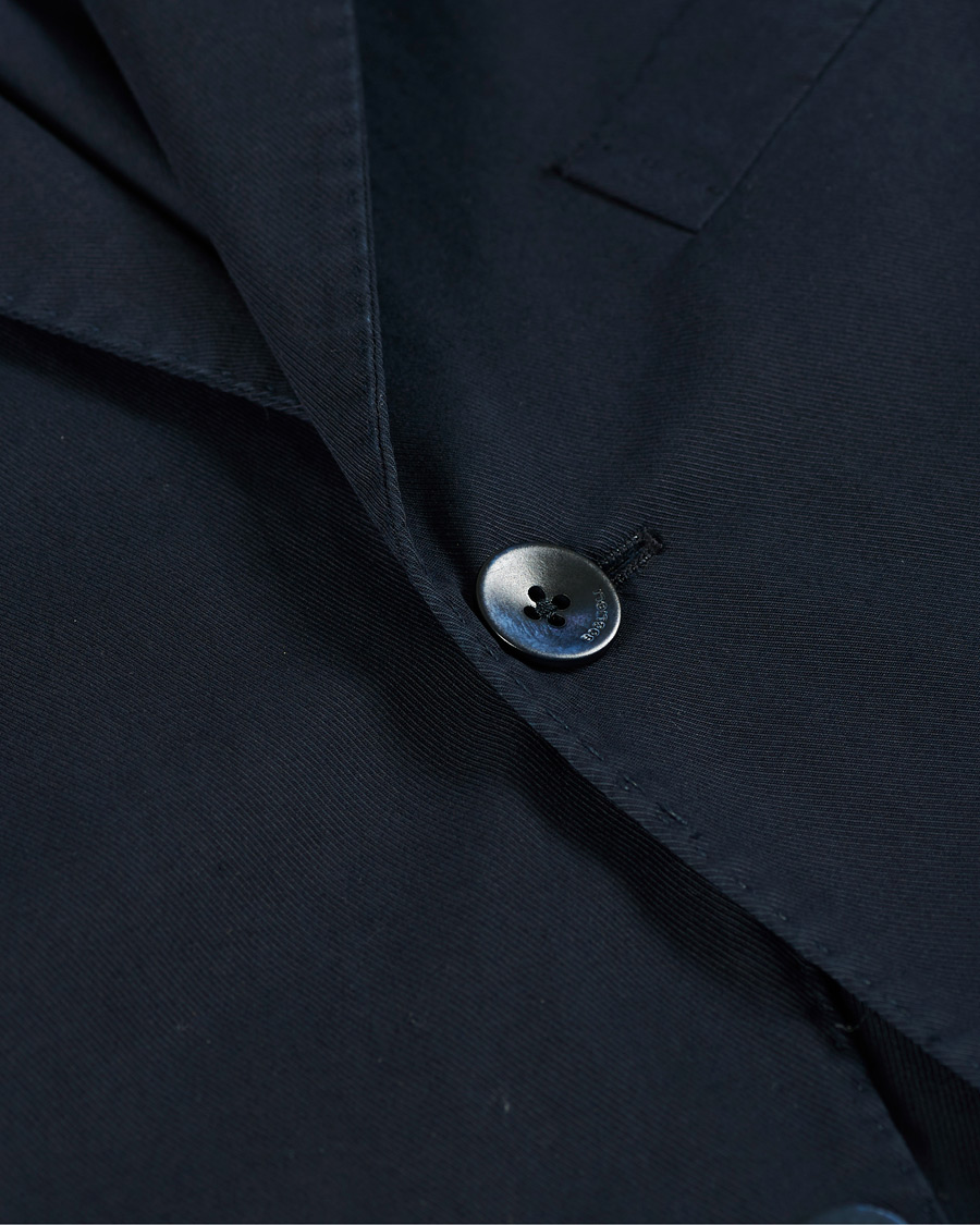 Herre | Dressjakker | Boglioli | K Jacket Twill Cotton Blazer Navy