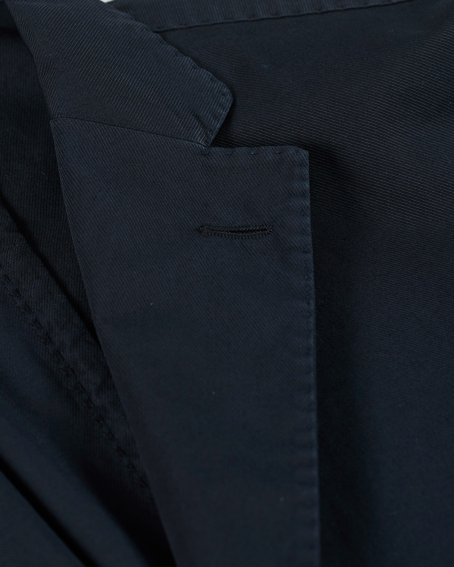 Herre | Dressjakker | Boglioli | K Jacket Twill Cotton Blazer Navy