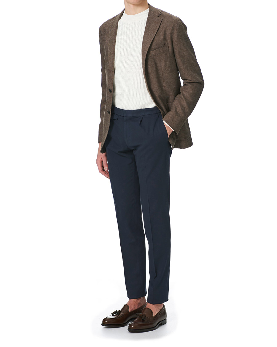 Herre | Dressjakker | Boglioli | K Jacket Wool Hopsack Blazer Brown