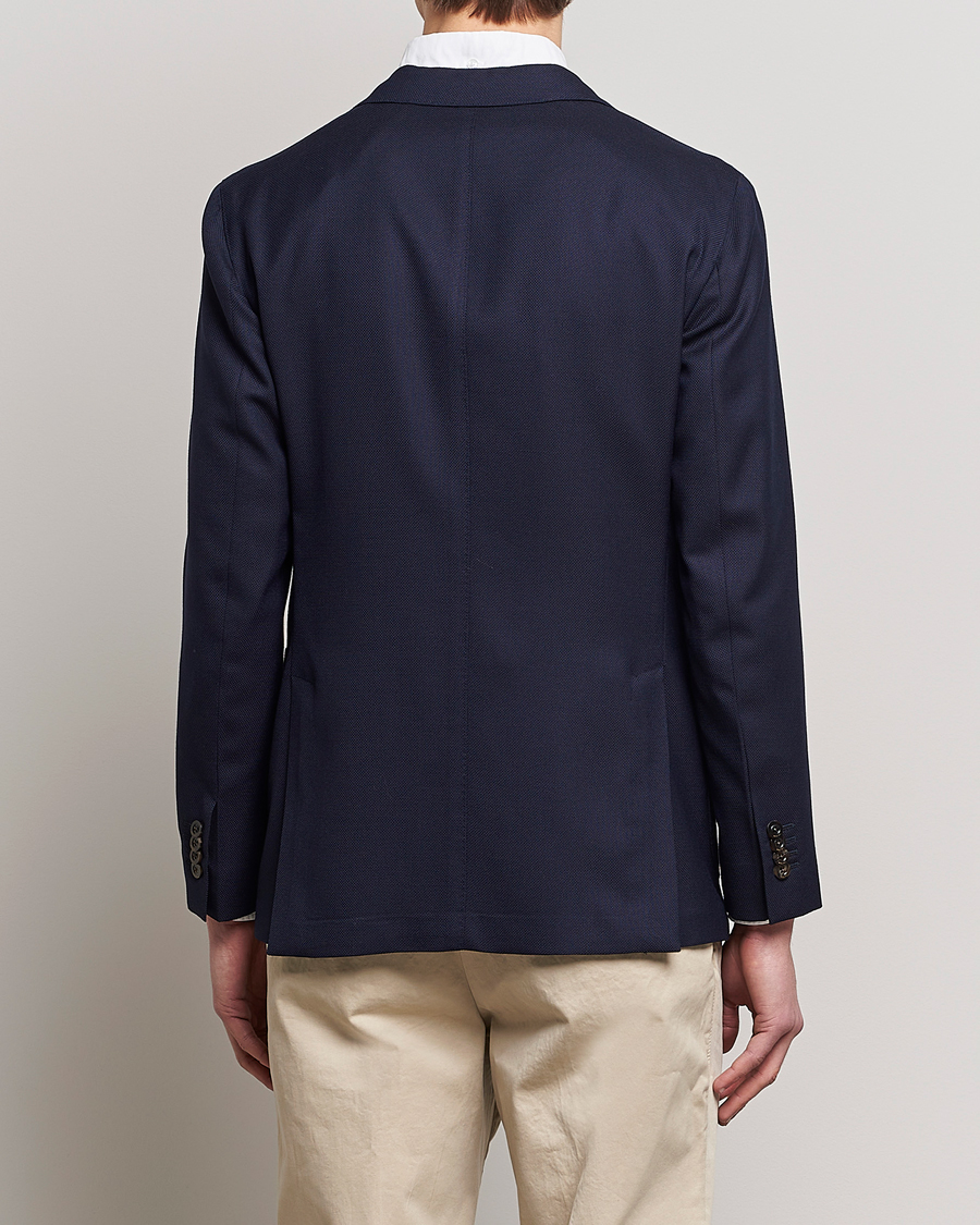 Herre | Dressjakker | Boglioli | K Jacket Wool Hopsack Blazer Navy