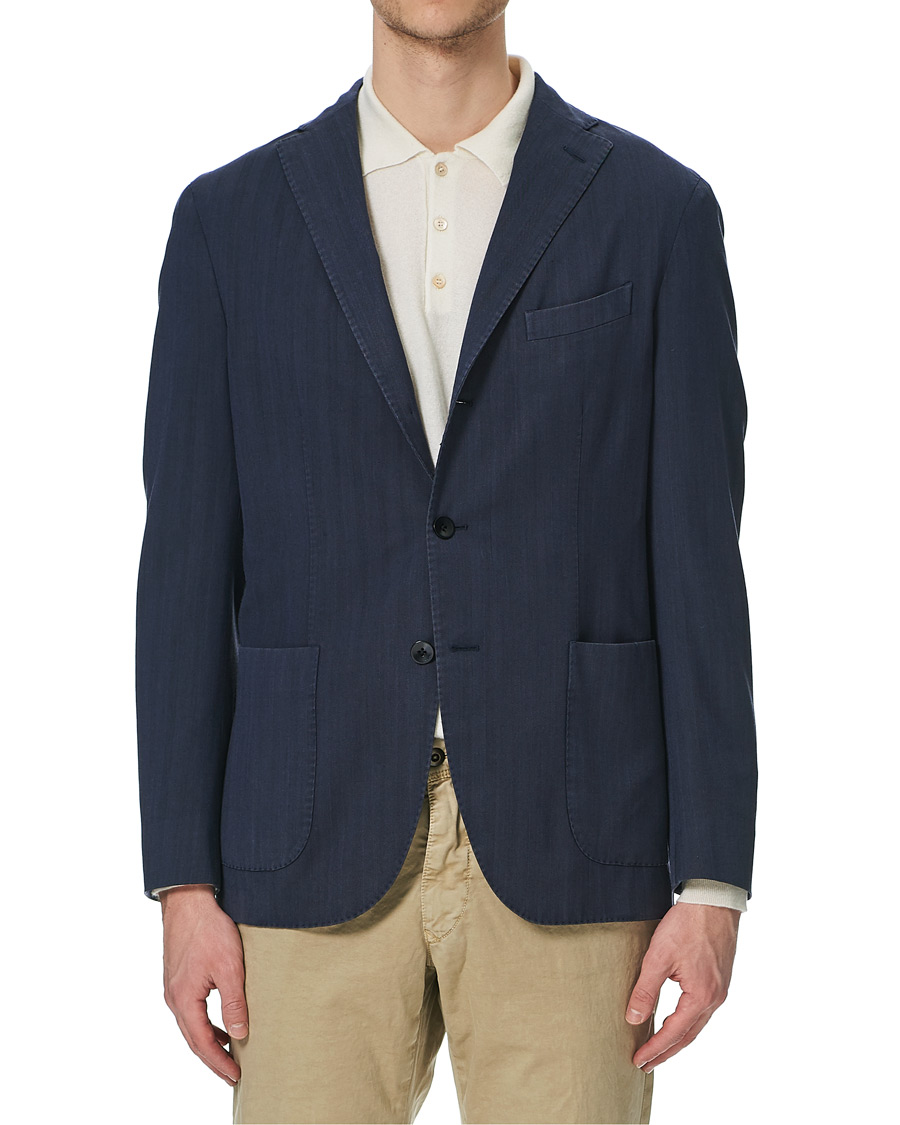 Herre | Dressjakker | Boglioli | K Jacket High Performance Blazer Navy