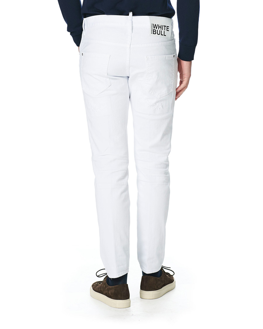 Herre | Jeans | Dsquared2 | Skater Jeans White
