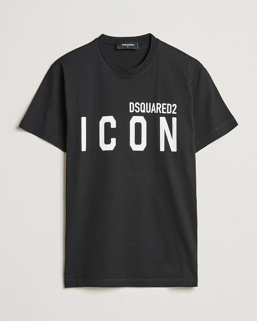 Herre | | Dsquared2 | Icon Logo Tee Black