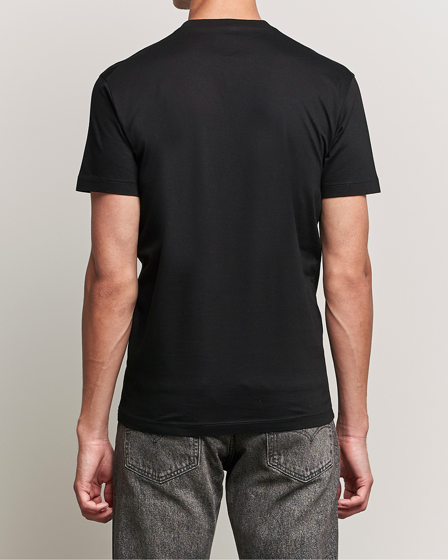 Herre | T-Shirts | Dsquared2 | Icon Logo Tee Black