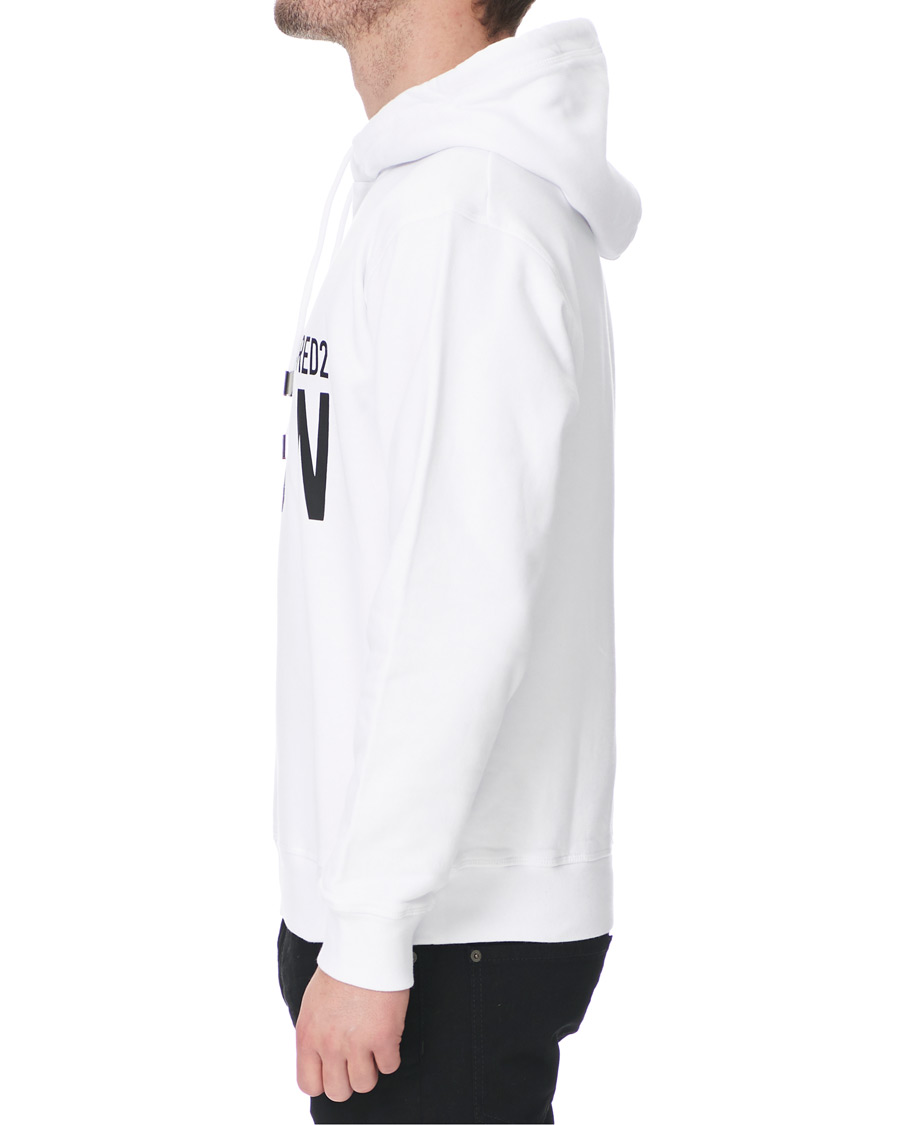 Herre | Gensere | Dsquared2 | Icon Hoodie White