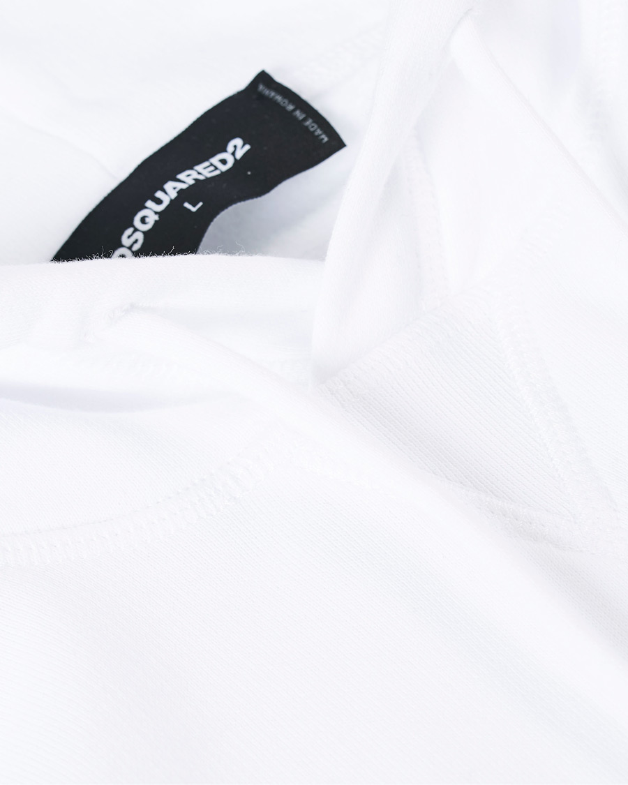 Herre | Gensere | Dsquared2 | Icon Hoodie White