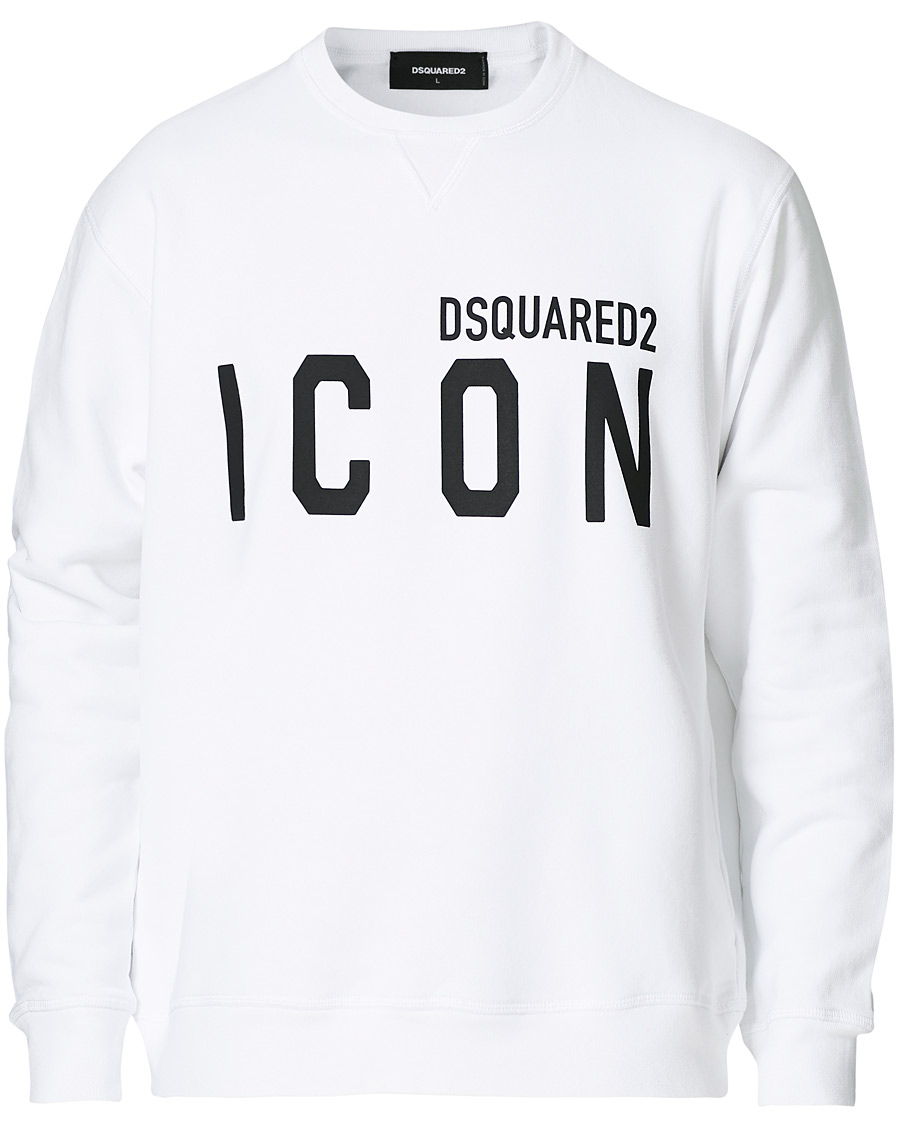 Herre | Gensere | Dsquared2 | Icon Sweatshirt White