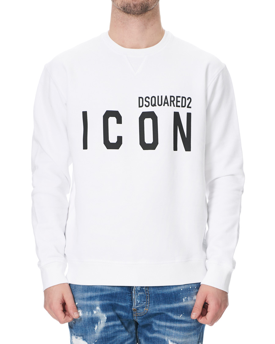 Herre | Gensere | Dsquared2 | Icon Sweatshirt White
