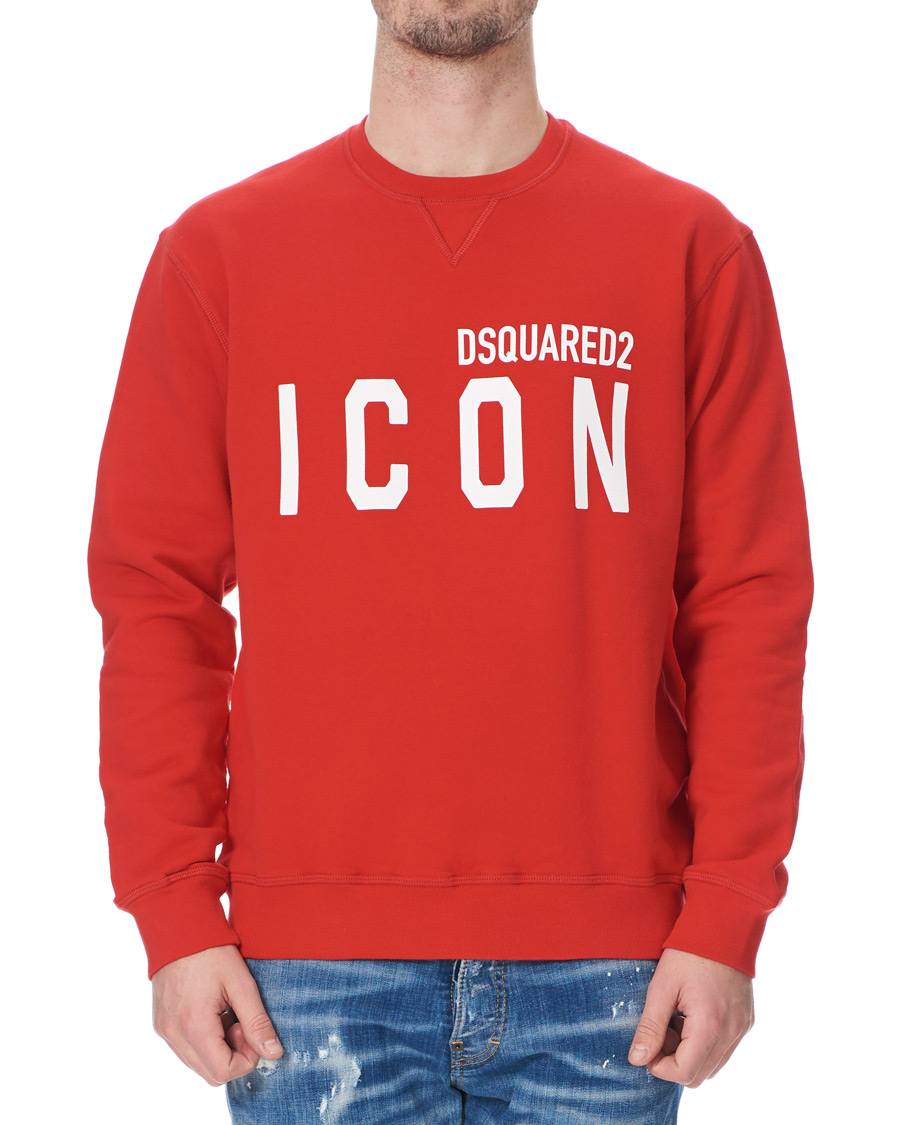 Herre | Gensere | Dsquared2 | Icon Sweatshirt Red