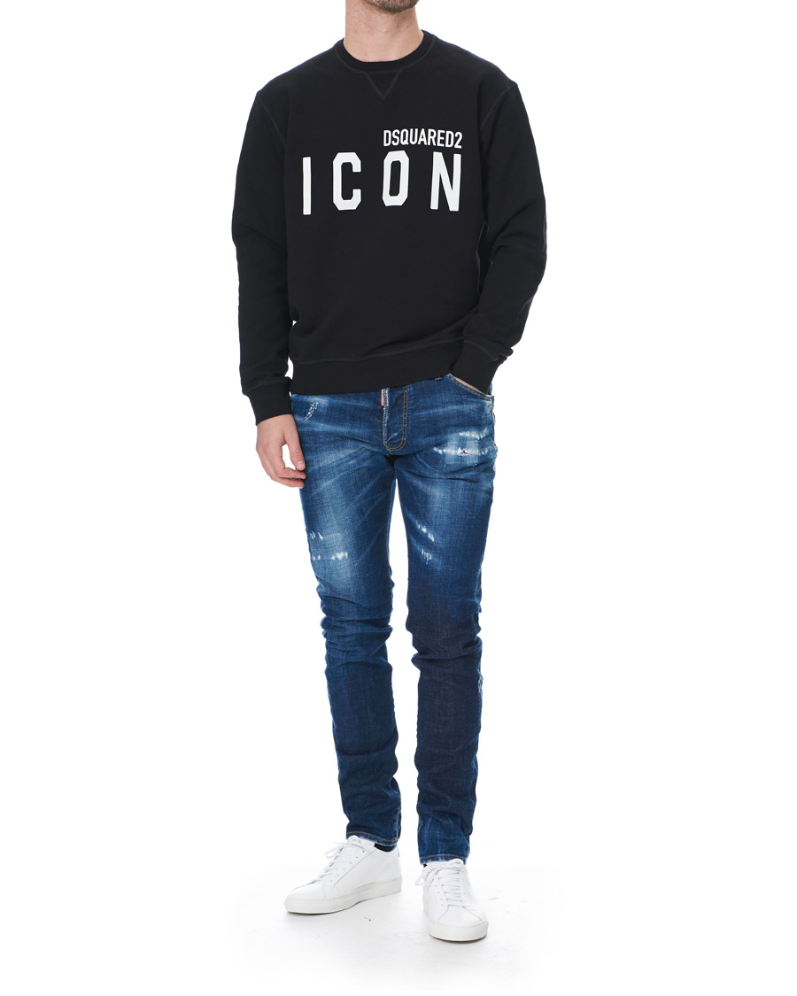 Herre | Gensere | Dsquared2 | Icon Sweatshirt Black