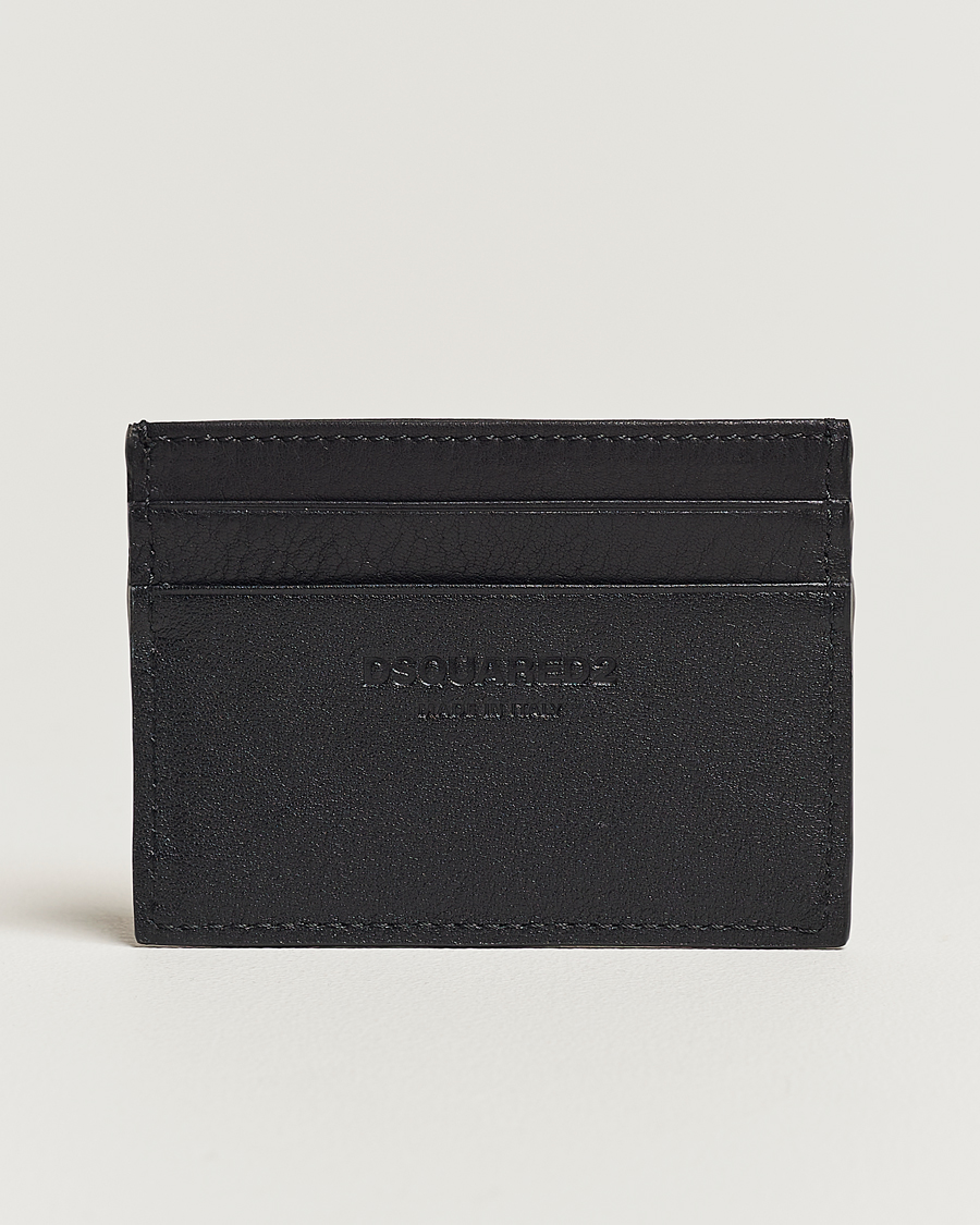 Herr |  | Dsquared2 | Icon Leather Card Holder Black