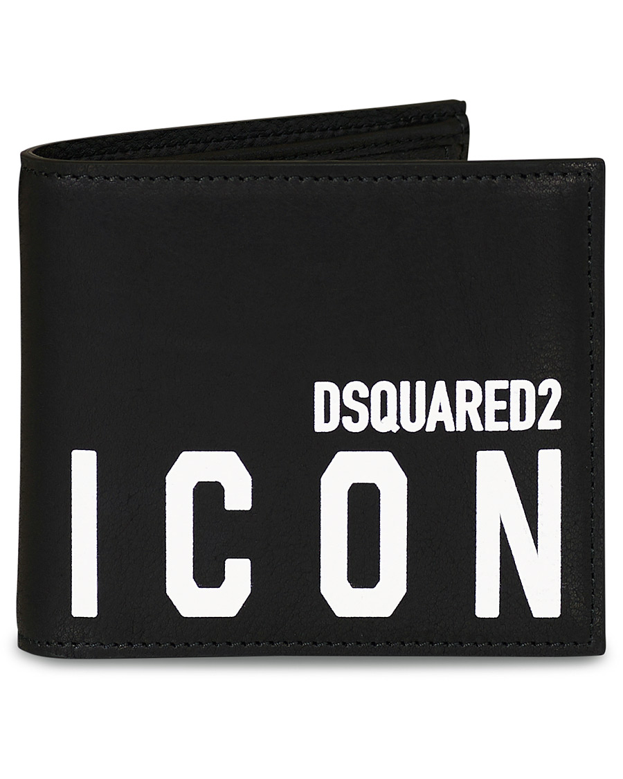 Herre | Dsquared2 Icon Wallet Black | Dsquared2 | Icon Wallet Black