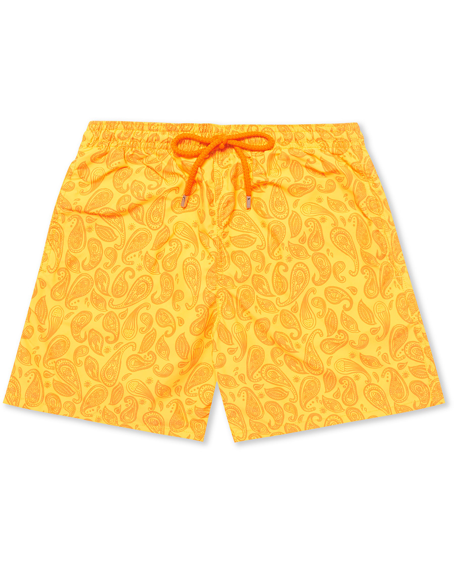 Herre | Badeshorts | Vilebrequin | Moorea Swim Shorts Yellow