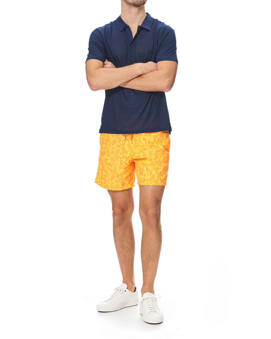 Herre | Badeshorts | Vilebrequin | Moorea Swim Shorts Yellow