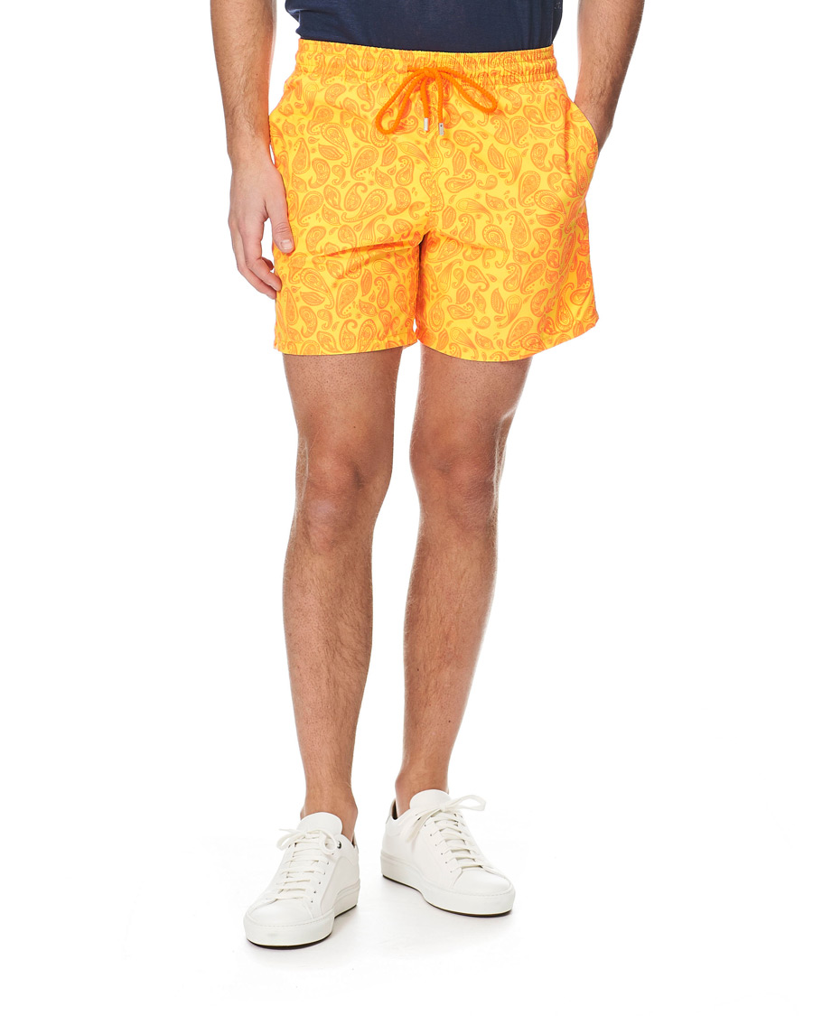 Herre | Badeshorts | Vilebrequin | Moorea Swim Shorts Yellow