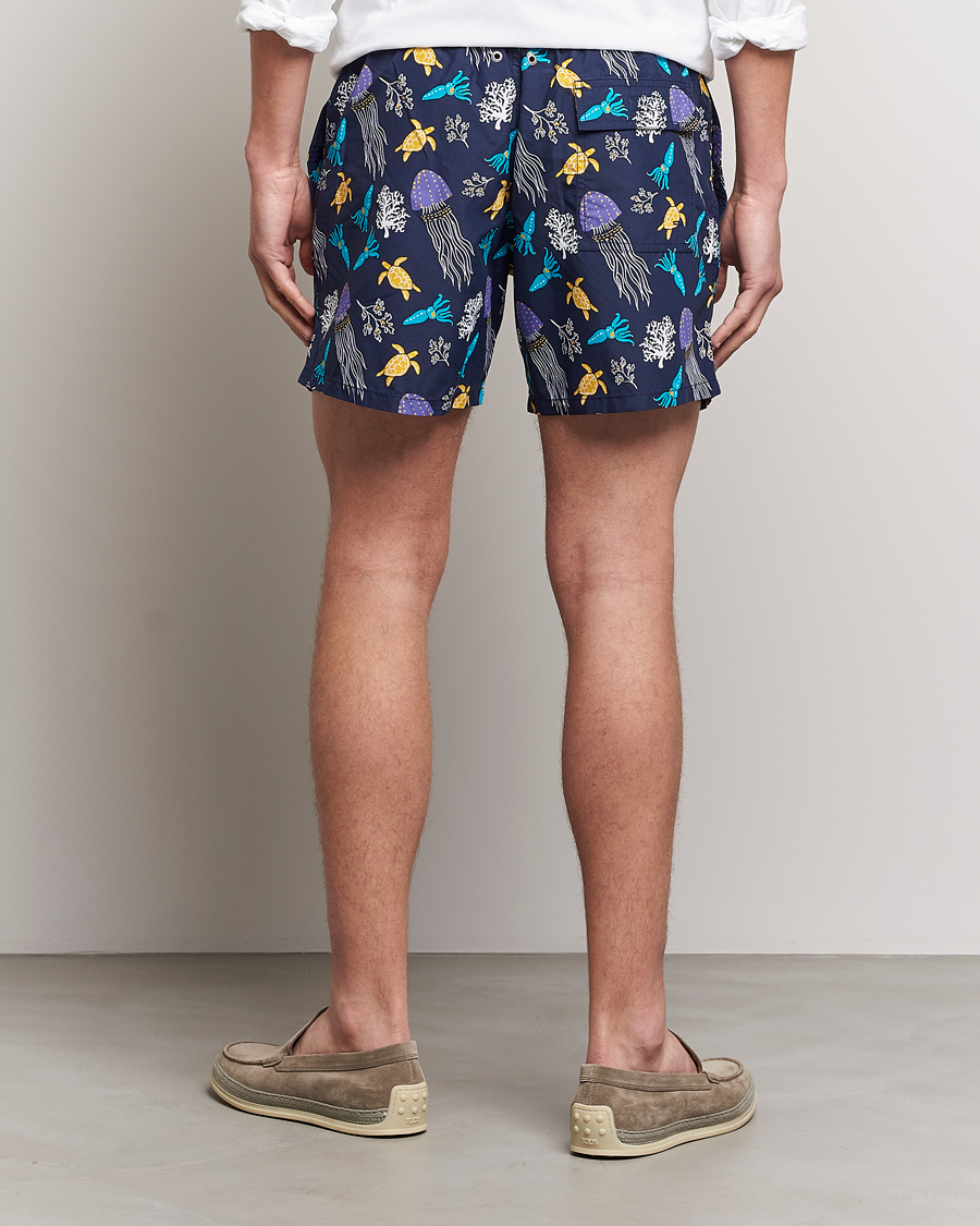 Herre | Badeshorts | Vilebrequin | Moorea Swim Shorts Navy Blue