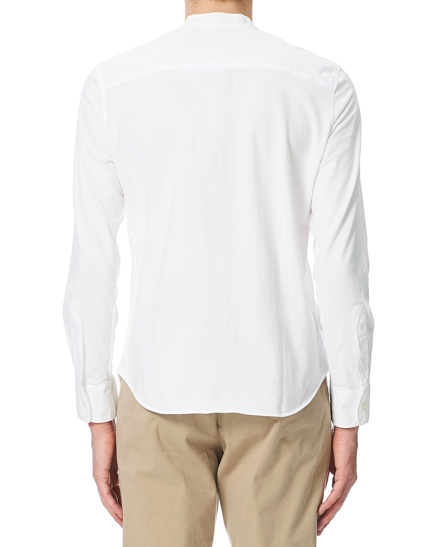 Herre | T-Shirts | Aspesi | Long Sleeve Popover Tee White