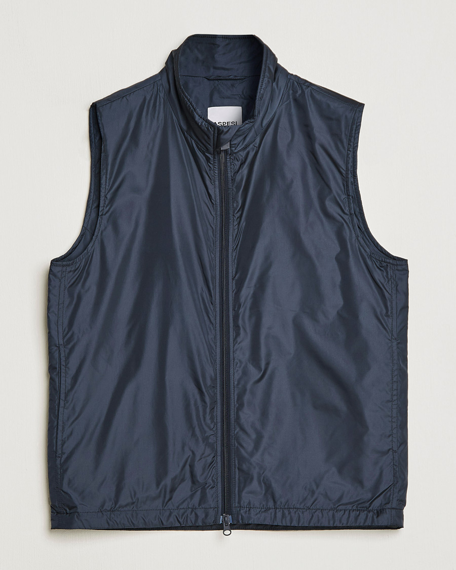 Herre | Vester | Aspesi | Vernes Nylon Gilet Navy