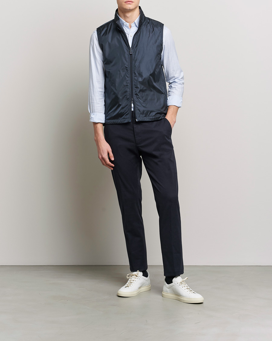 Herre | Vester | Aspesi | Vernes Nylon Gilet Navy