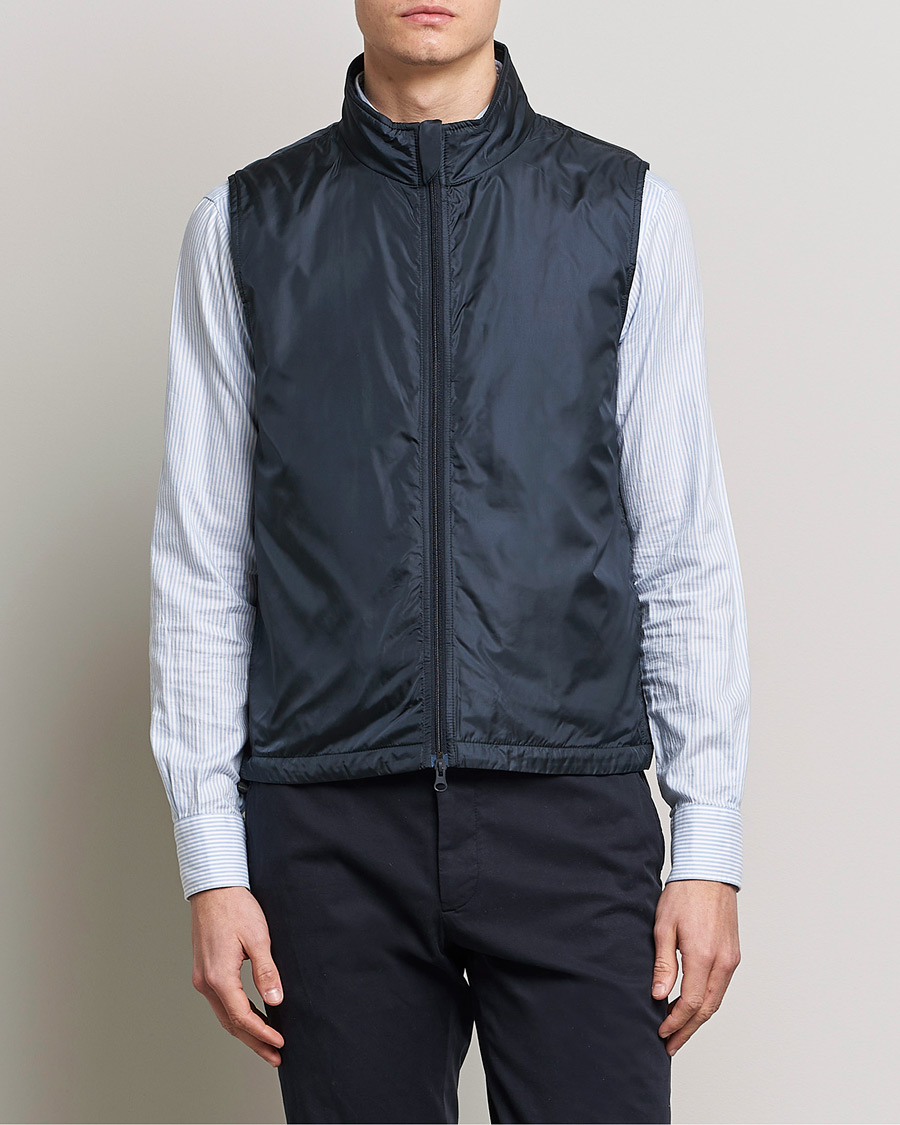 Herre | Høstjakker | Aspesi | Vernes Nylon Gilet Navy