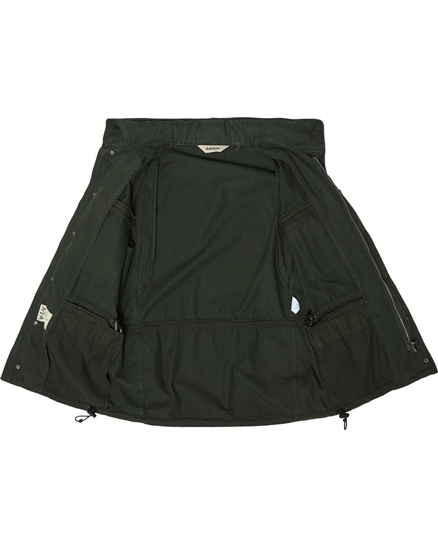 Herre | Jakker | Aspesi | Cotton Field Jacket Dark Green