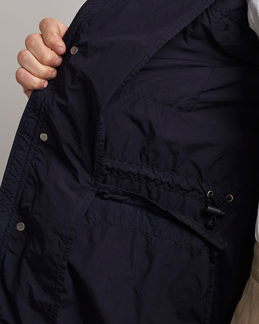 Herre | Jakker | Aspesi | Giubotto Garment Dyed Field Jacket Navy