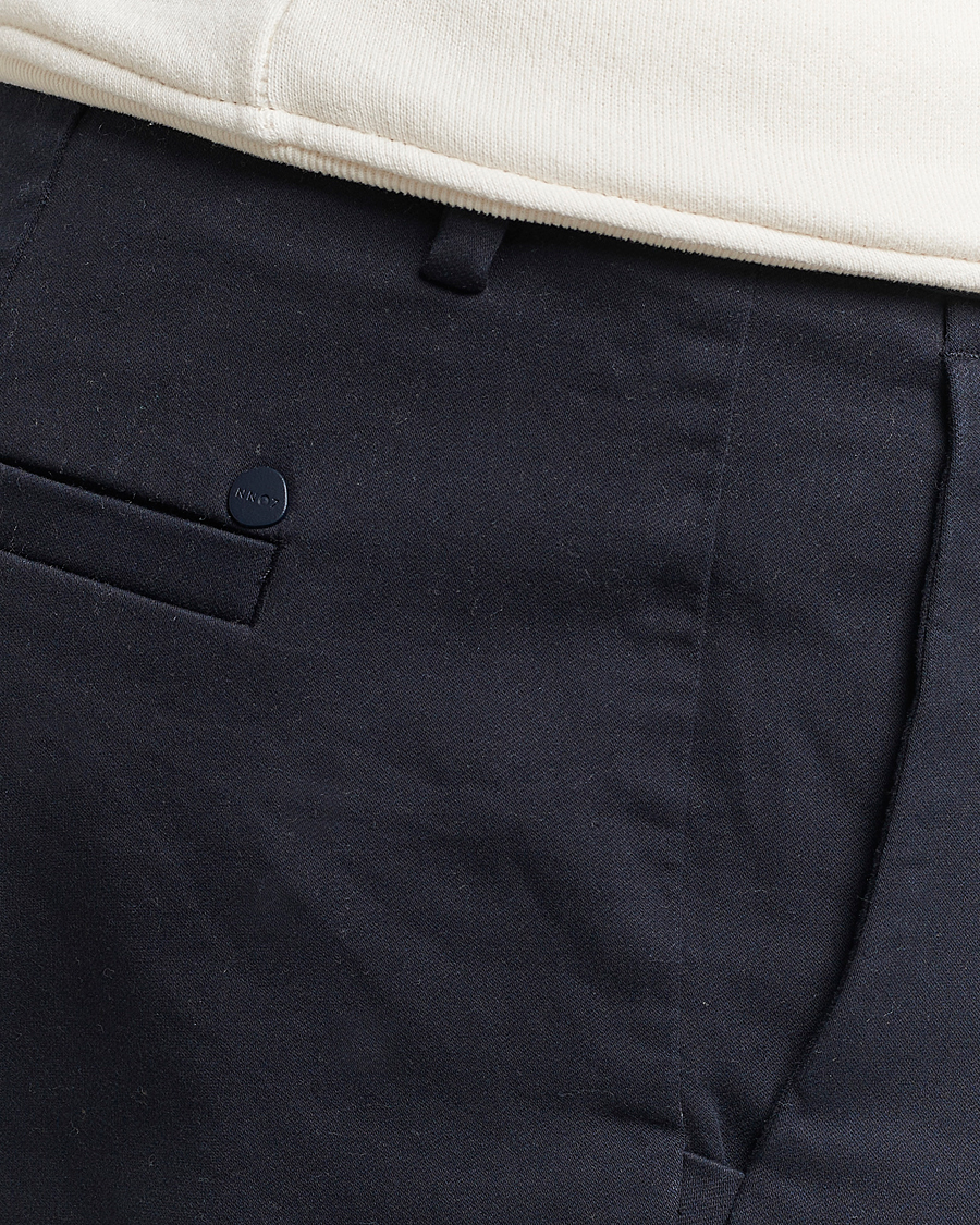 Herre | Bukser | NN07 | Theo Regular Fit Stretch Chinos Navy Blue