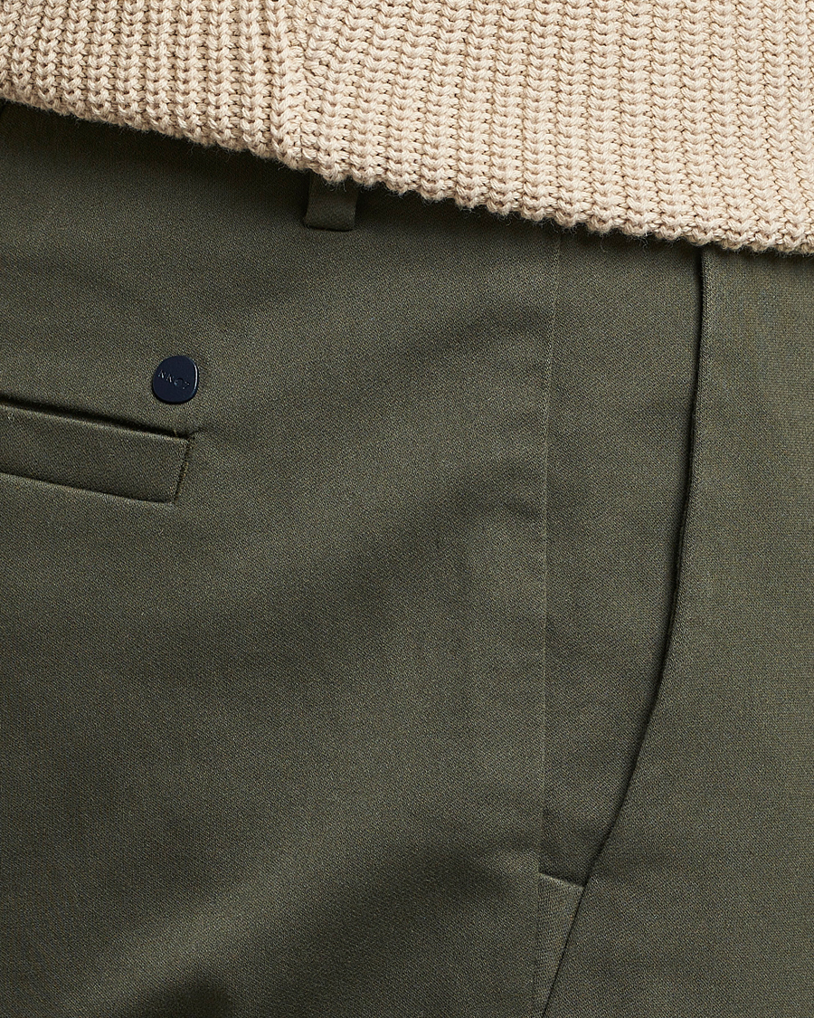 Herre | Bukser | NN07 | Theo Regular Fit Stretch Chinos Army Green