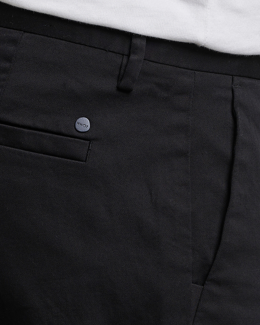 Herre | Bukser | NN07 | Theo Regular Fit Stretch Chinos Black